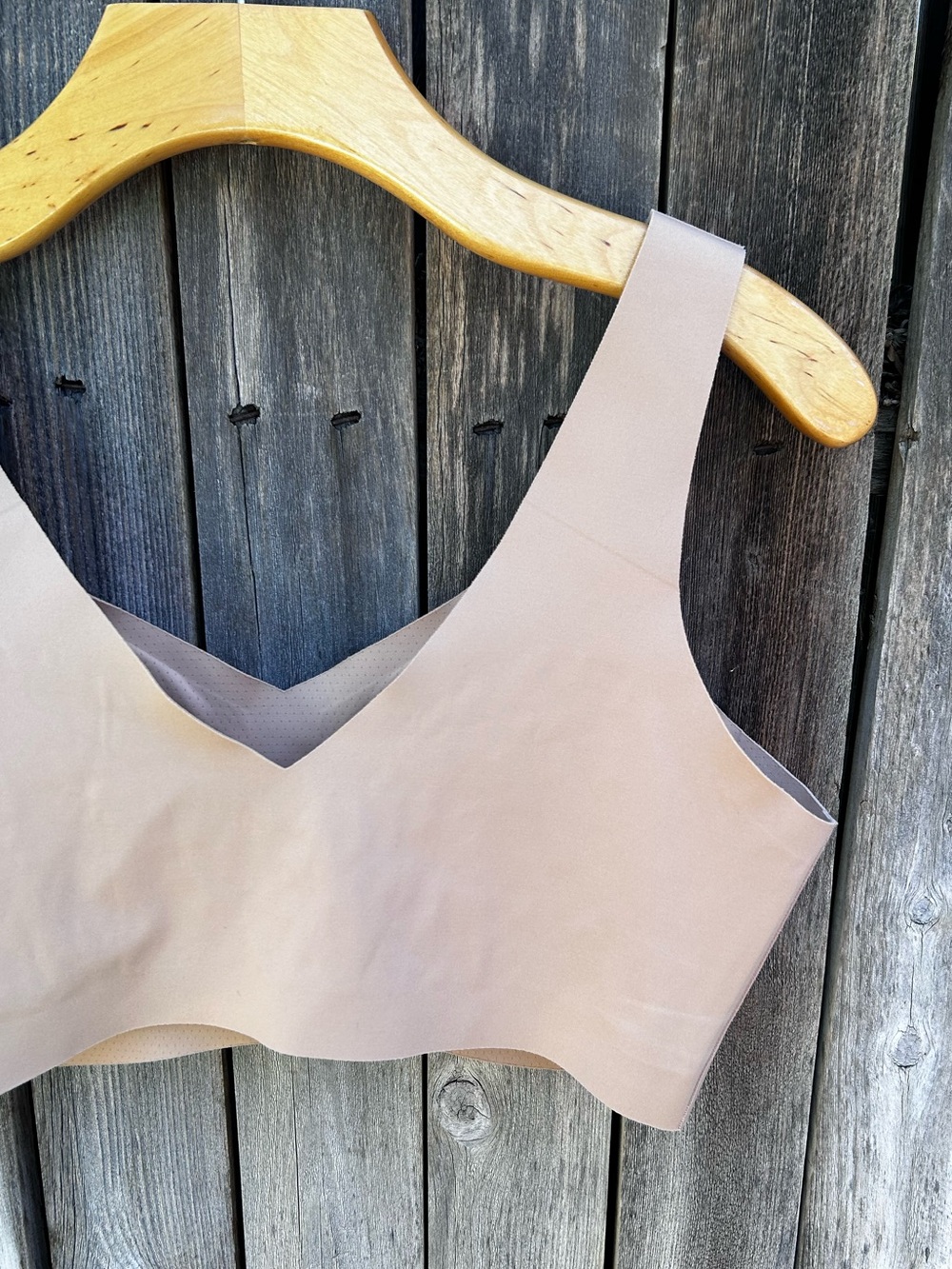 Honeylove V Neck Bra Sand XL - Picture 10 of 12